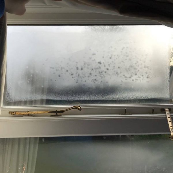 Condensation between Double Glazed Windows in Rothwell